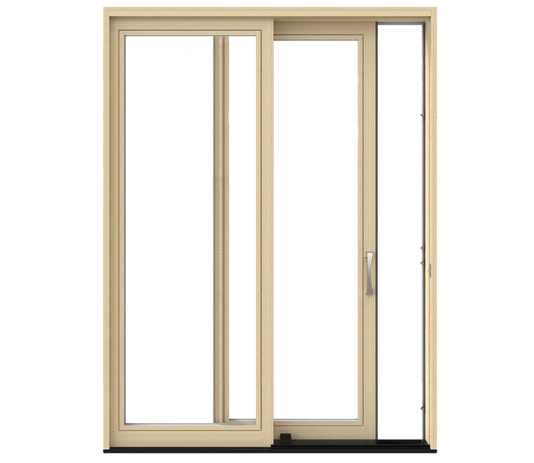 Corpus Christi PELLA® LIFESTYLE SERIES Wood Sliding Patio Doors 